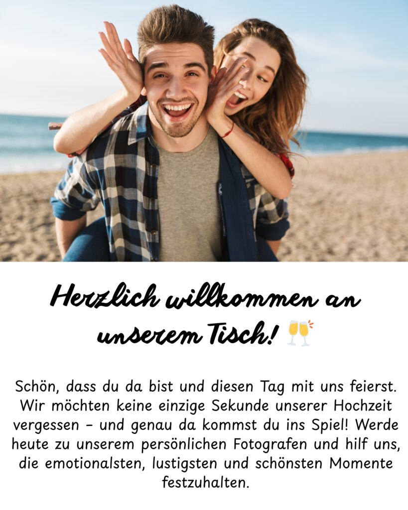 Herzlich willkommen an unserem Tisch